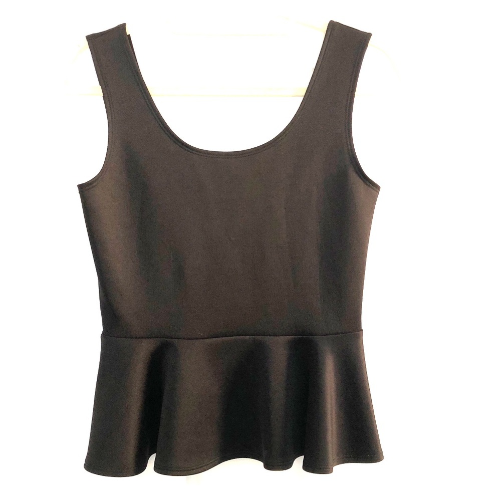 NWOT peplum tank